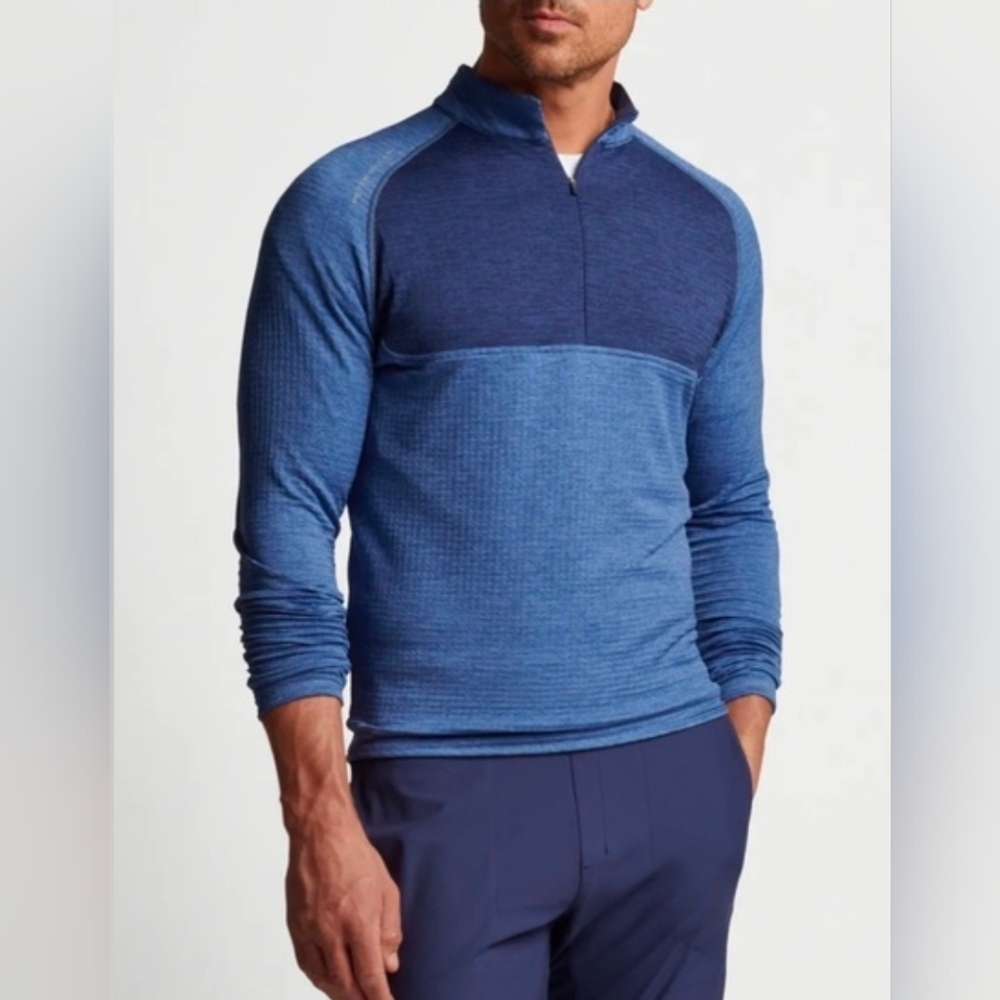 Peter Millar Maven Performance Quarter Zip Size XXL